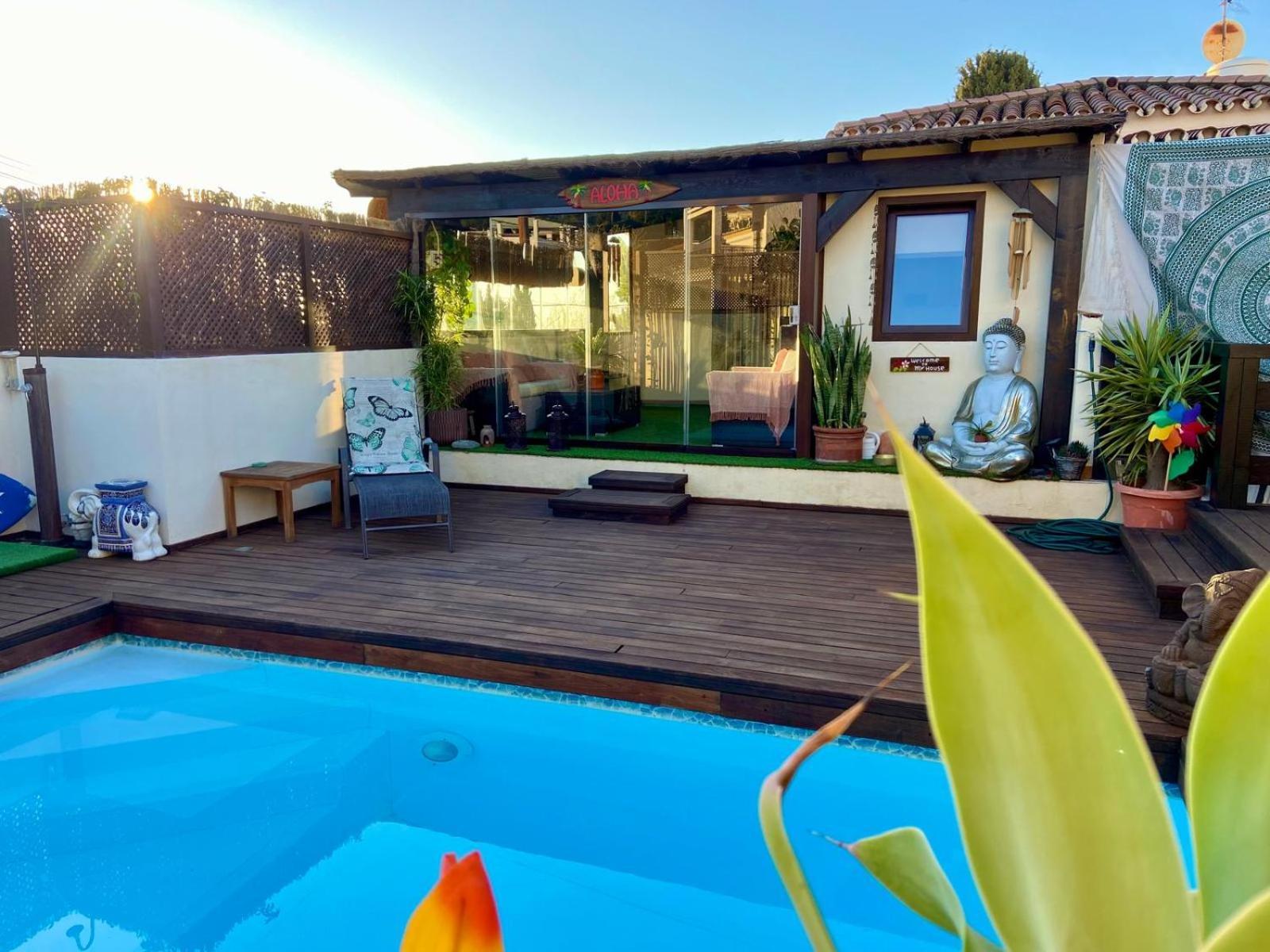 Bungalow Aloha, Piscina Privada, Playa Y Barbacoa * Benalmadena