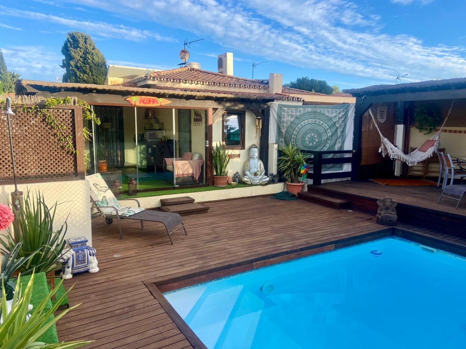 Bungalow Aloha, Piscina Privada, Playa Y Barbacoa Benalmadena