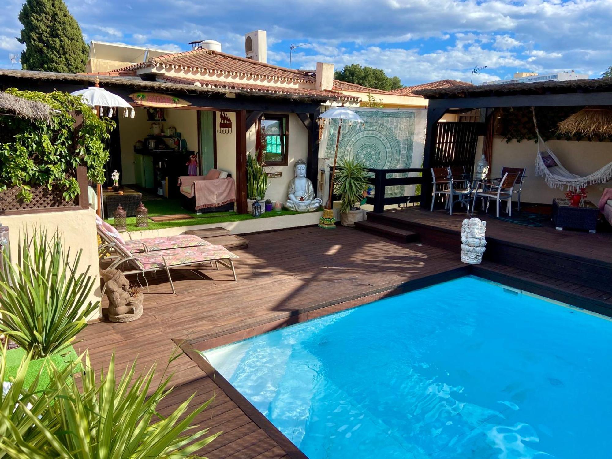 Bungalow Aloha, Piscina Privada, Playa Y Barbacoa Apartment Benalmádena
